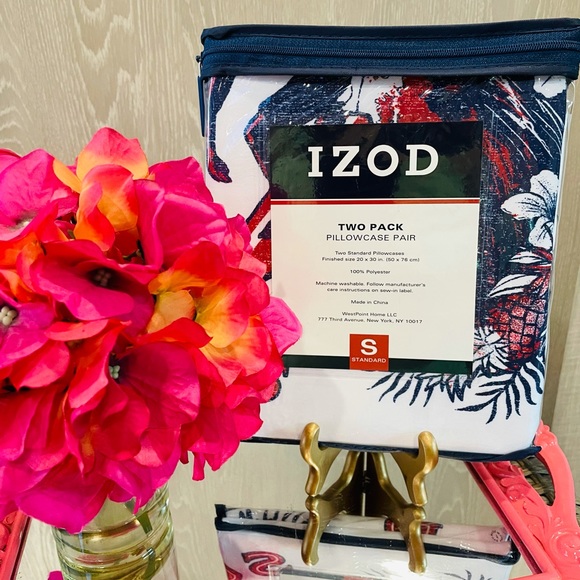 🆕IZOD Surfer Pillowcase 2-Pack-NWT - Picture 4 of 10
